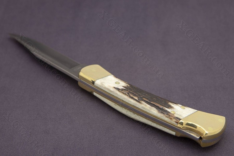 Ніж Buck 110 Limited Edition, Genuine Stag, BOS S30V