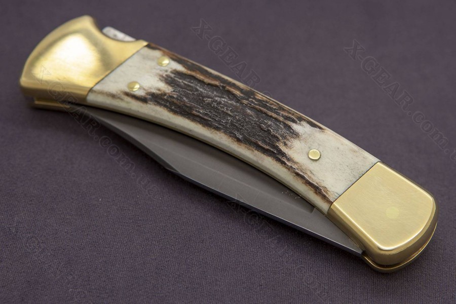 Ніж Buck 110 Limited Edition, Genuine Stag, BOS S30V