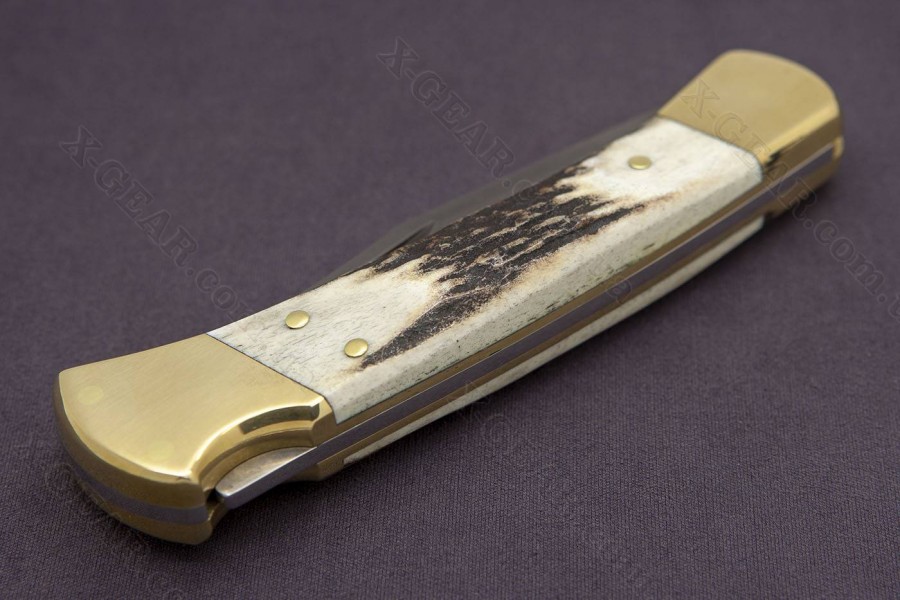 Ніж Buck 110 Limited Edition, Genuine Stag, BOS S30V
