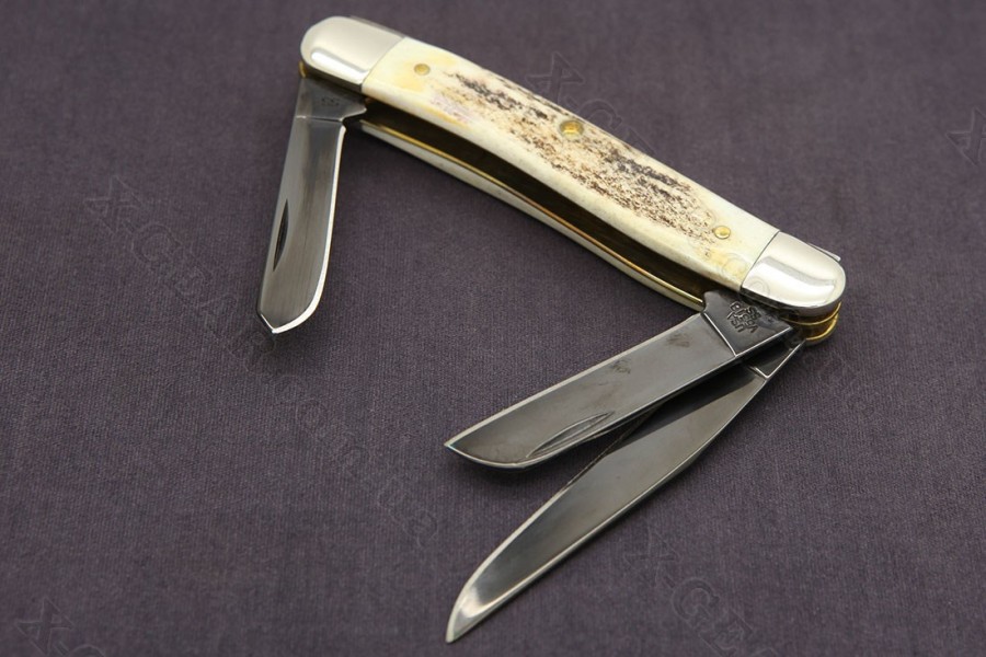 Case 17111 Medium Stockman, Vintage Stag Anthracite