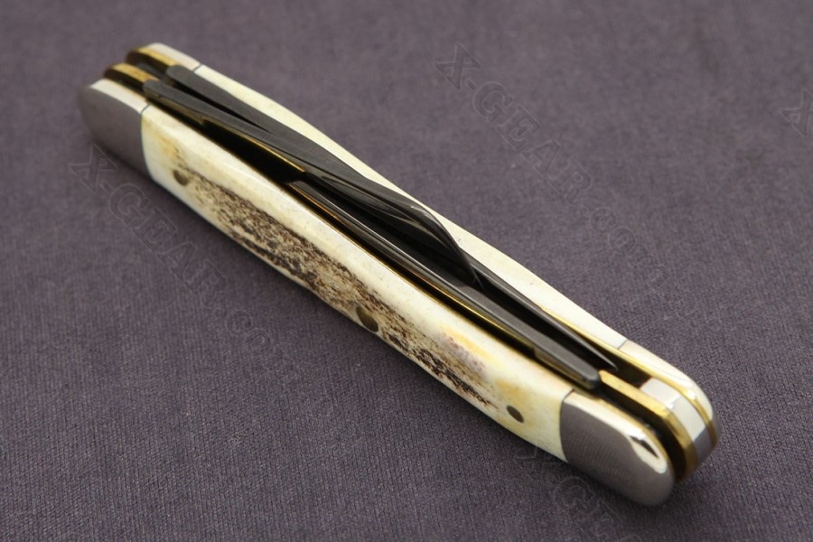 Case 17111 Medium Stockman, Vintage Stag Anthracite