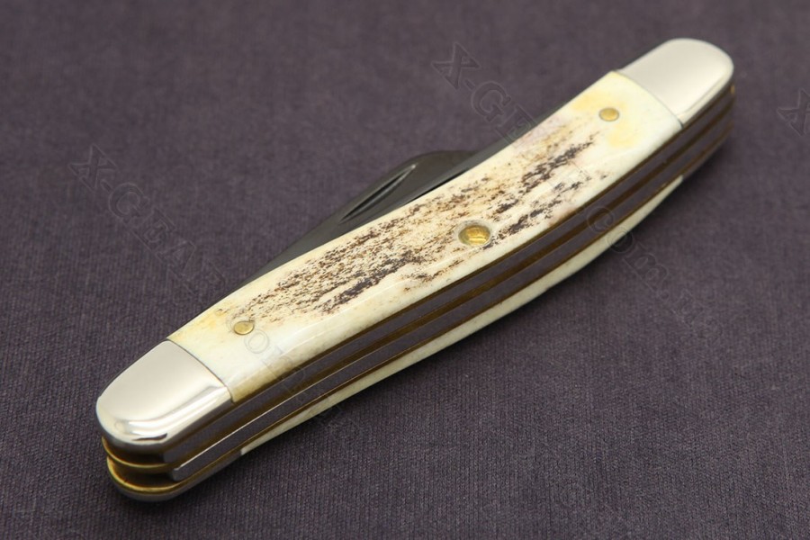 Case 17111 Medium Stockman, Vintage Stag Anthracite