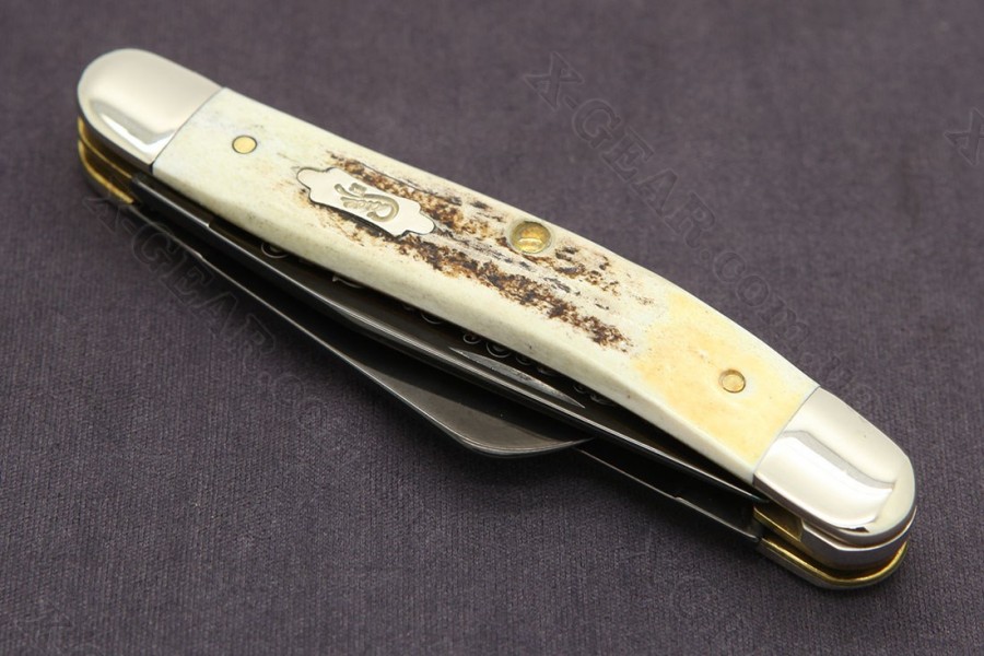Case 17111 Medium Stockman, Vintage Stag Anthracite