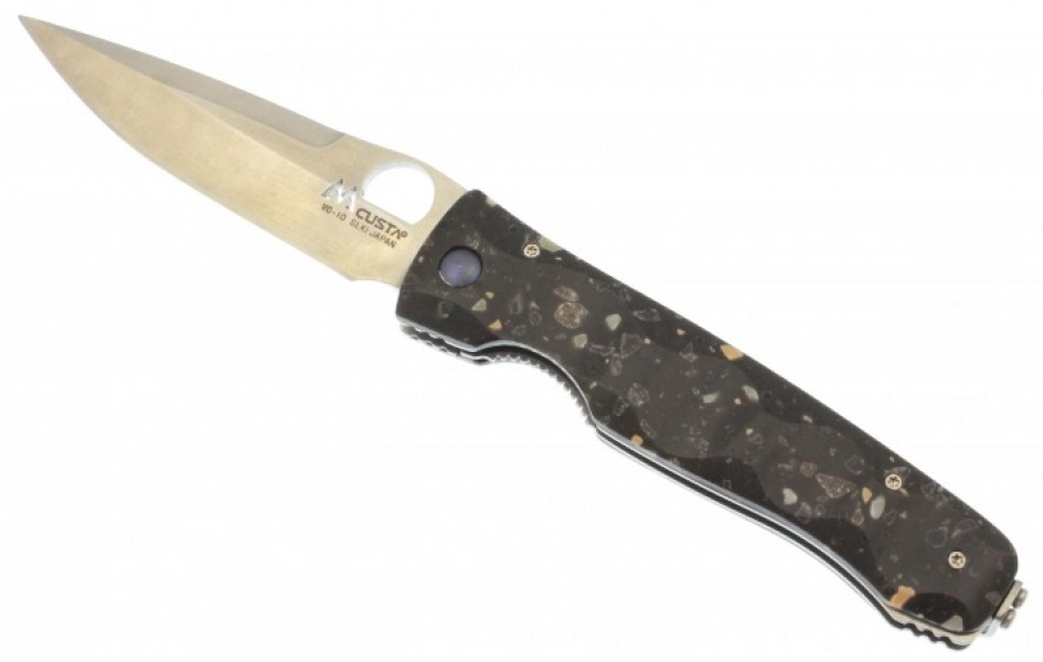 Mcusta Tactility Elite Black Corian 
