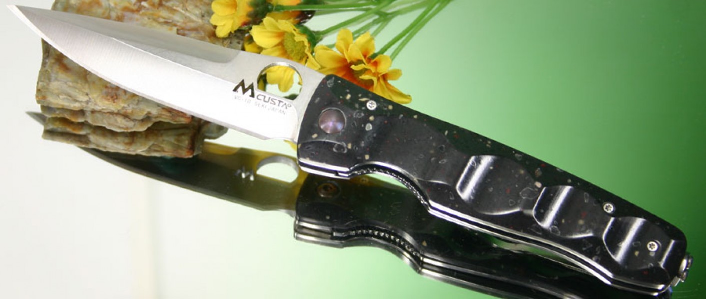Mcusta Tactility Elite Black Corian 