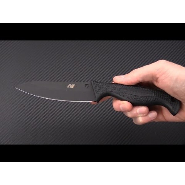 Нож с фиксированным клинком Spyderco Aqua Salt FB23PBBK