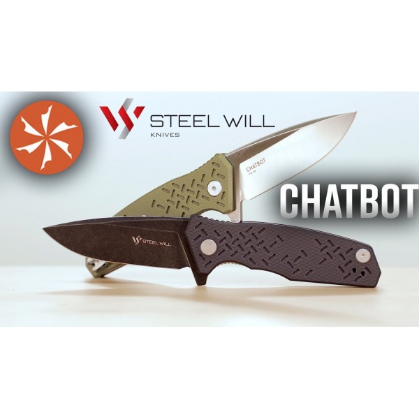 Steel Will Chatbot, Black, Black Stonewash