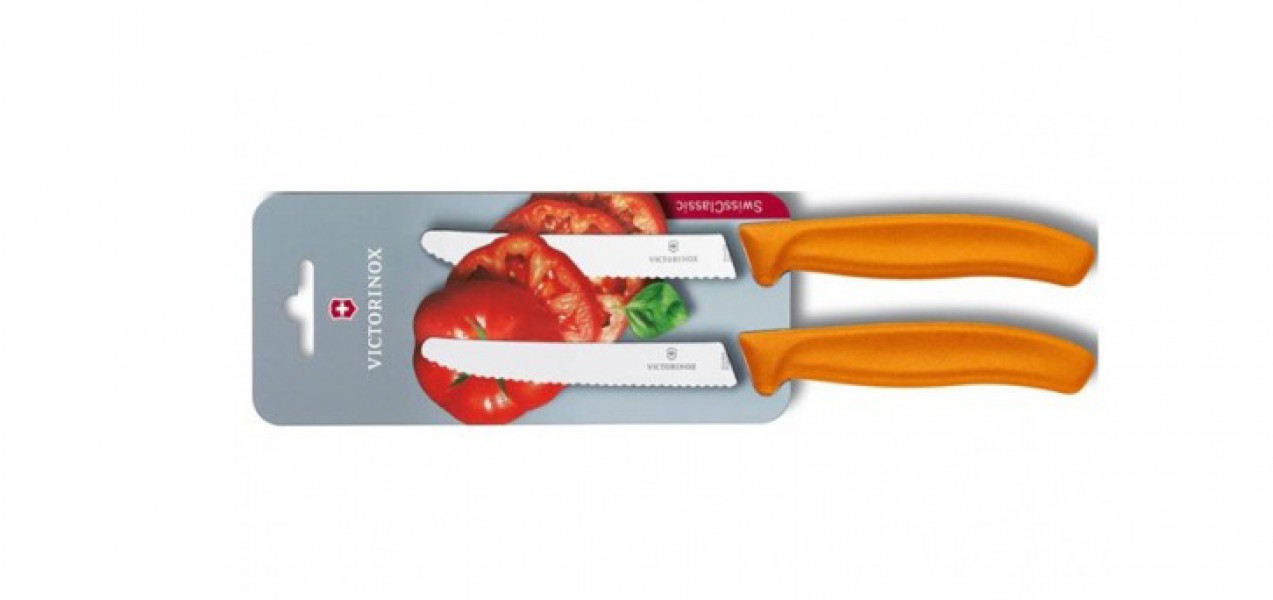 Victorinox 6.7836.L119B набор из 2 ножей, оранжевые