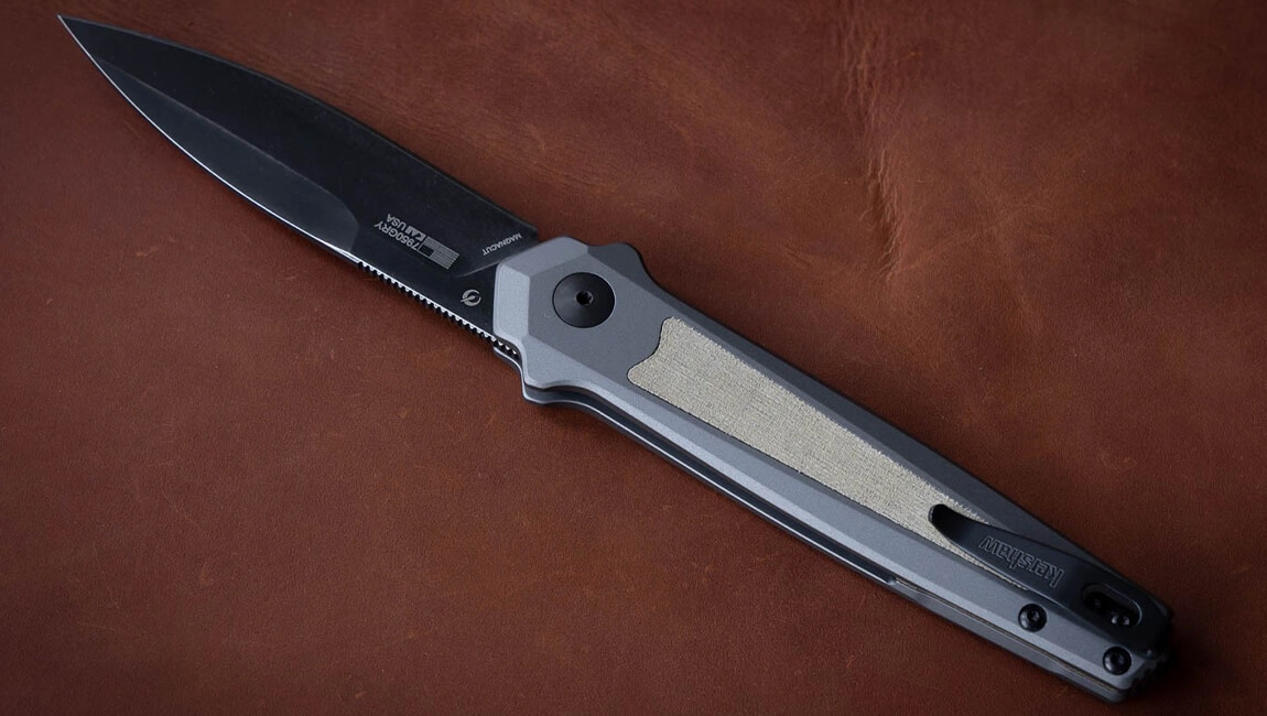 Kershaw Launch 15 Gray: надійність і автоматичний механізм